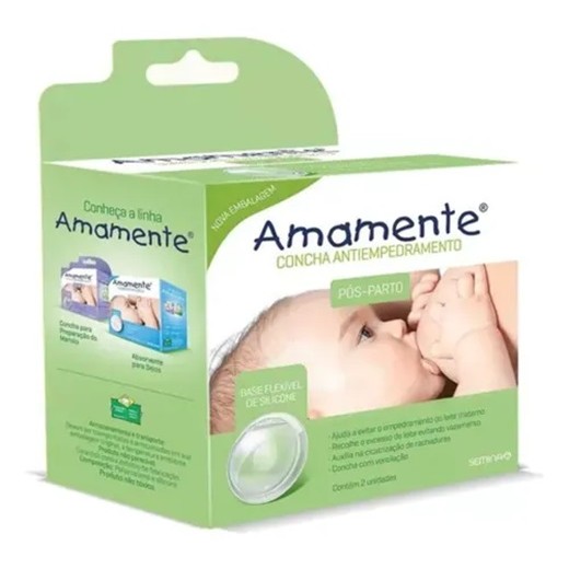 Concha Antiempedramento Pós-parto Base Flexível Amamente