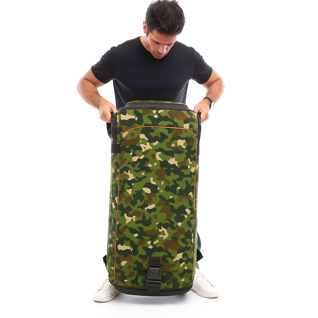 Case Bolsa P/ Jbl Partybox Utimate 1100 Camuflada Alças Top