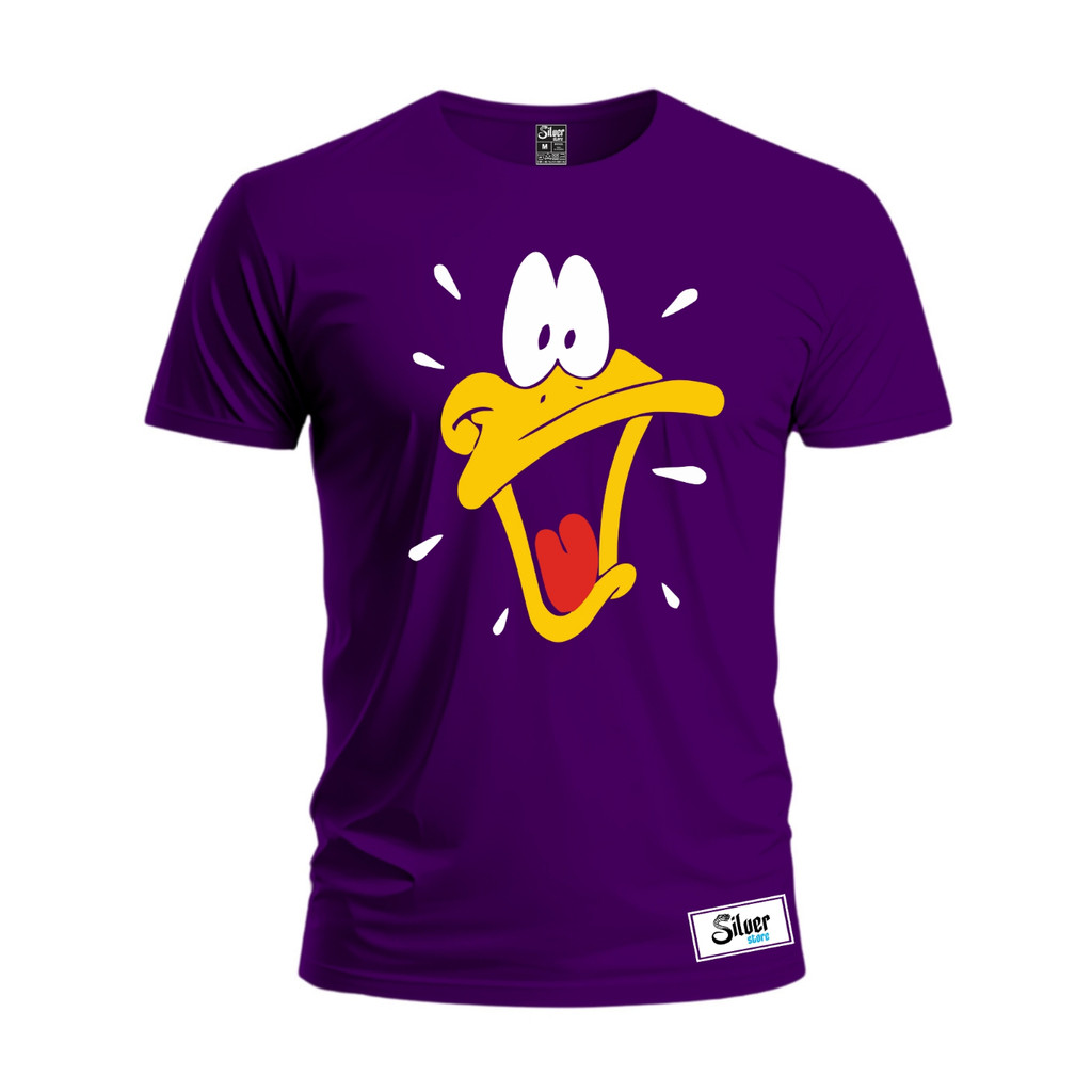 Camiseta Patolino Desenho Loonay Tunes Camisa 100%Algodão Unissex