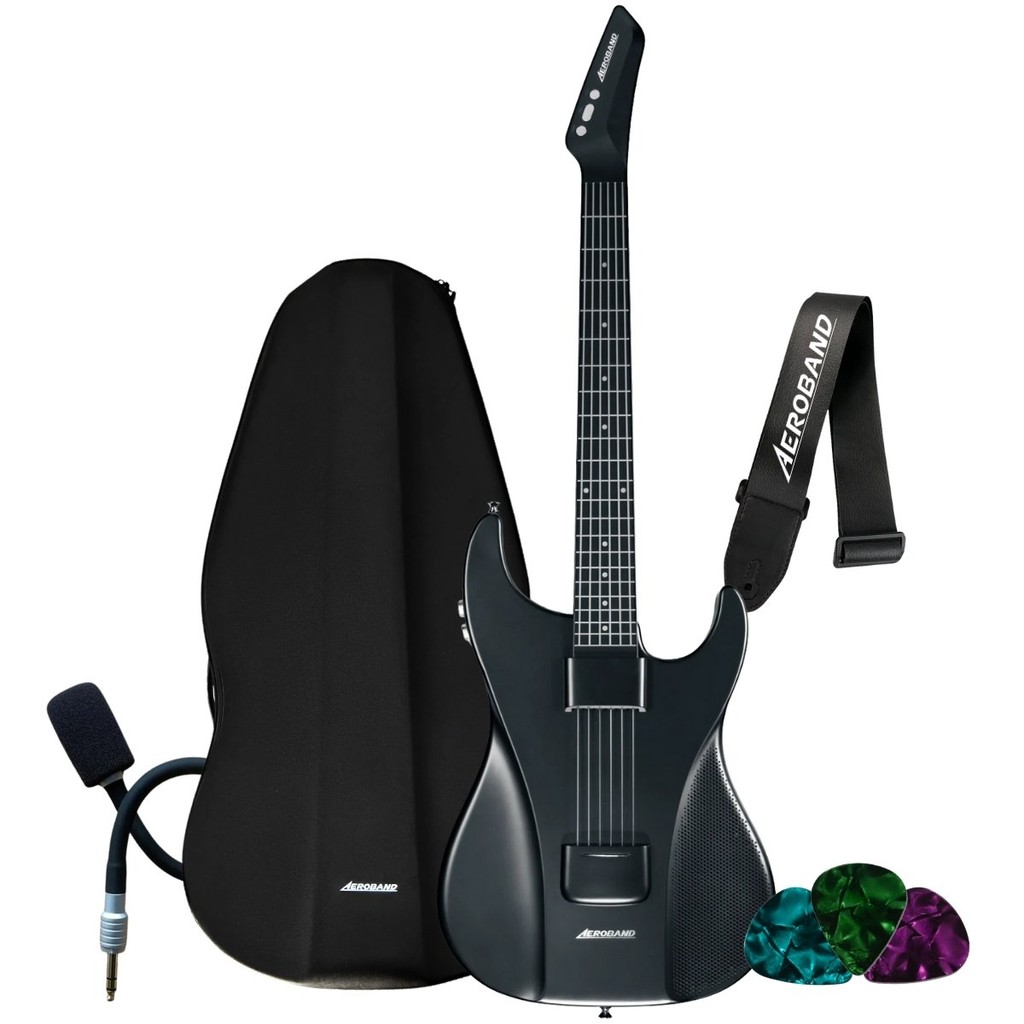 Kit Guitarra Aeroband Ag01 Midi Bluetooth Digital Desmontavel + Acessorios Original em Oferta na Shopee