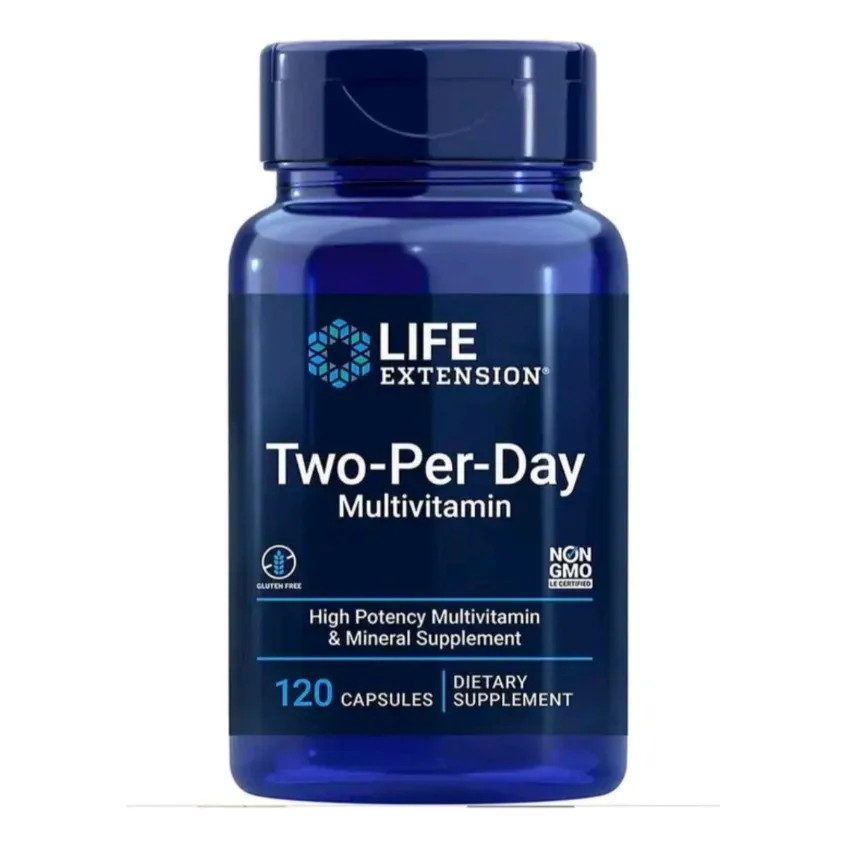Multivitamínico Two Per Day 120 Tablets Life Extension