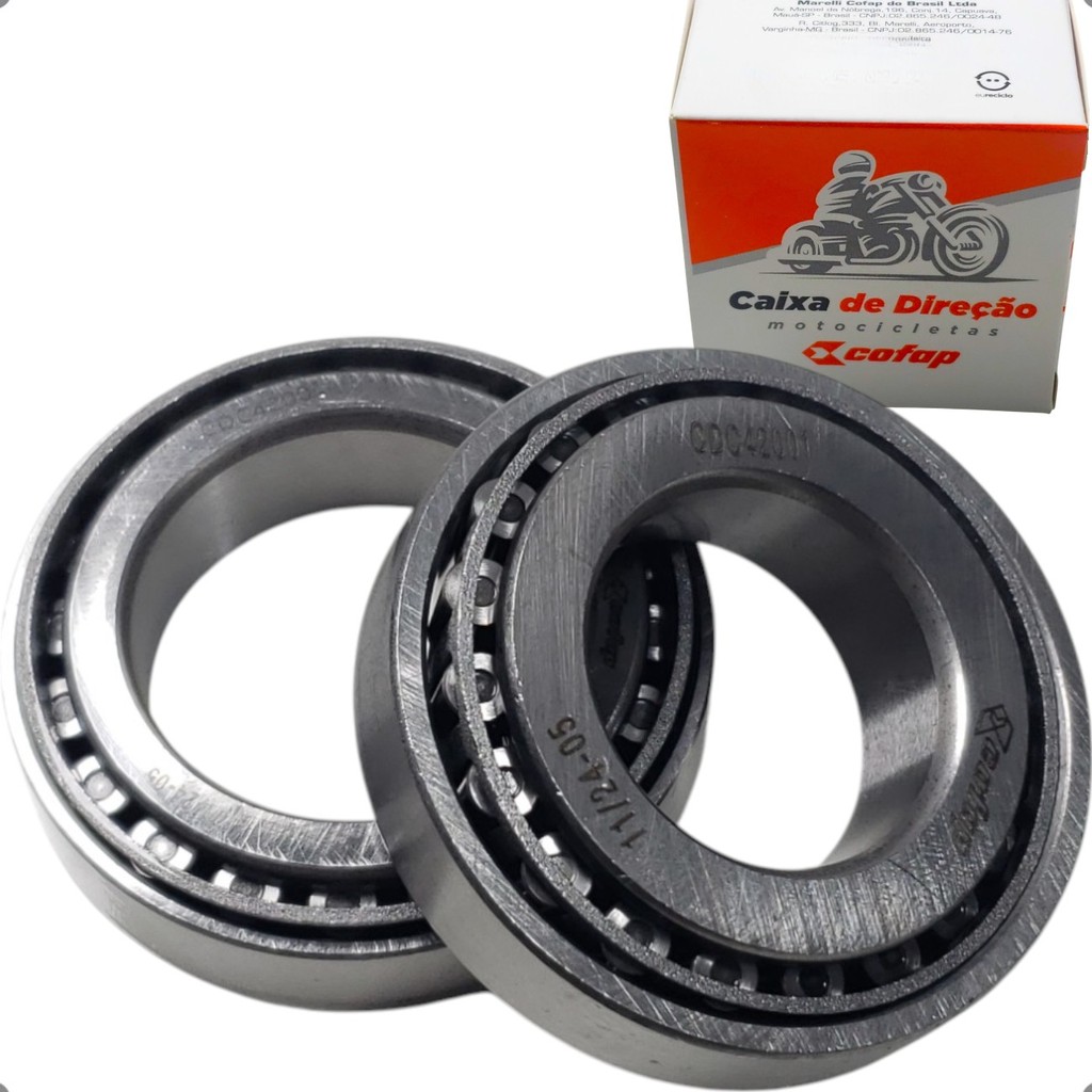 Caixa De Direção Cônica Original Cofap Yamaha YBR 125 150 Factor Fazer YF UBS ED