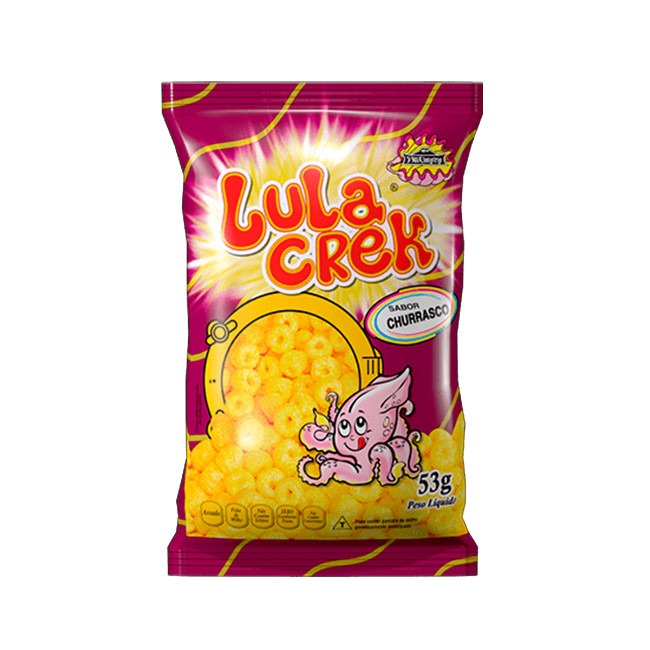 Salgadinho Lula Crek Churrasco 10x53g