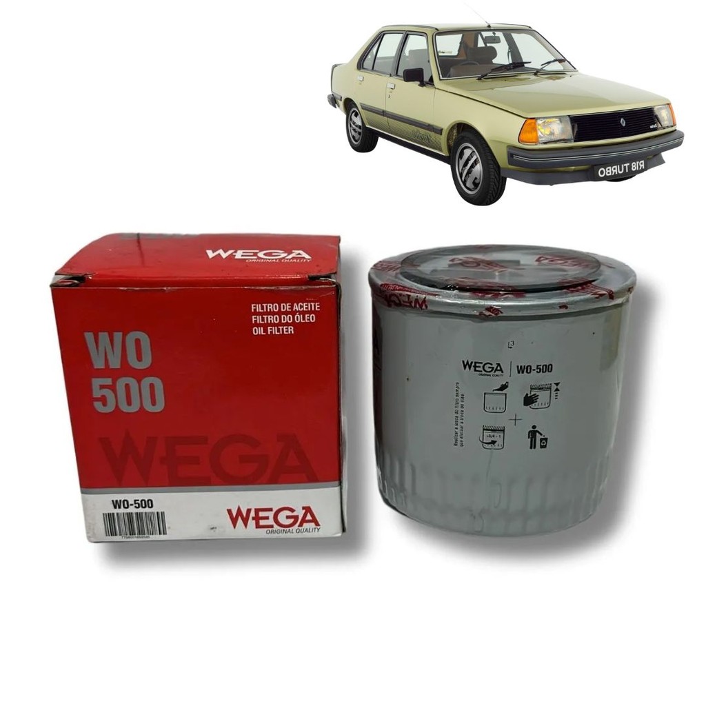 Filtro de Óleo R18 TXE Diesel Trafic Diesel