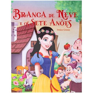 Mini Princesas | Branca de Neve e os Sete Anões em Oferta na Shopee