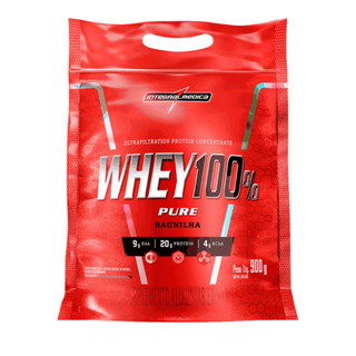 Whey 100% Pure Refil 907g Integralmedica em Oferta na Shopee
