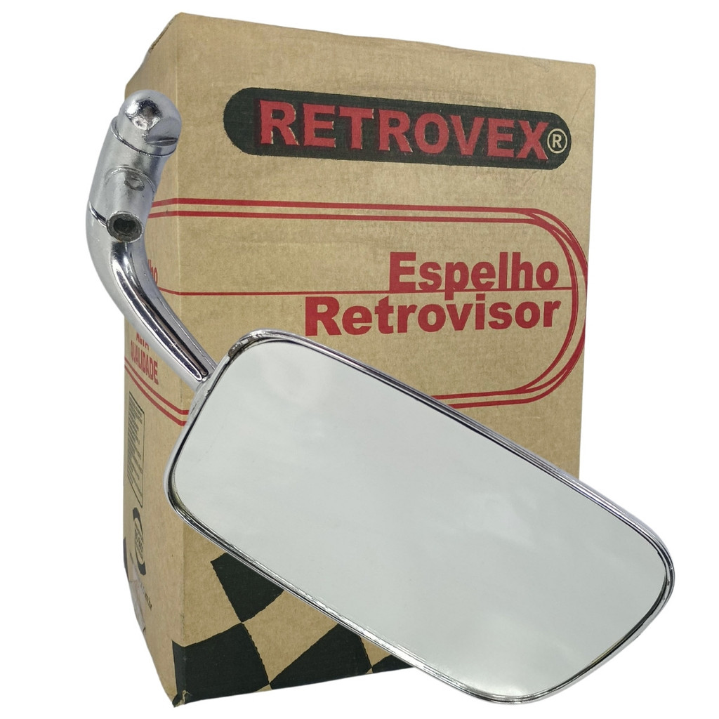 Retrovisor Direito Cromado Fusca 1960 A 1996 - Retrovex 6628