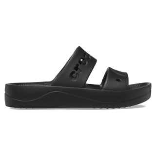 Sandália crocs baya platform sandal black em Oferta na Shopee