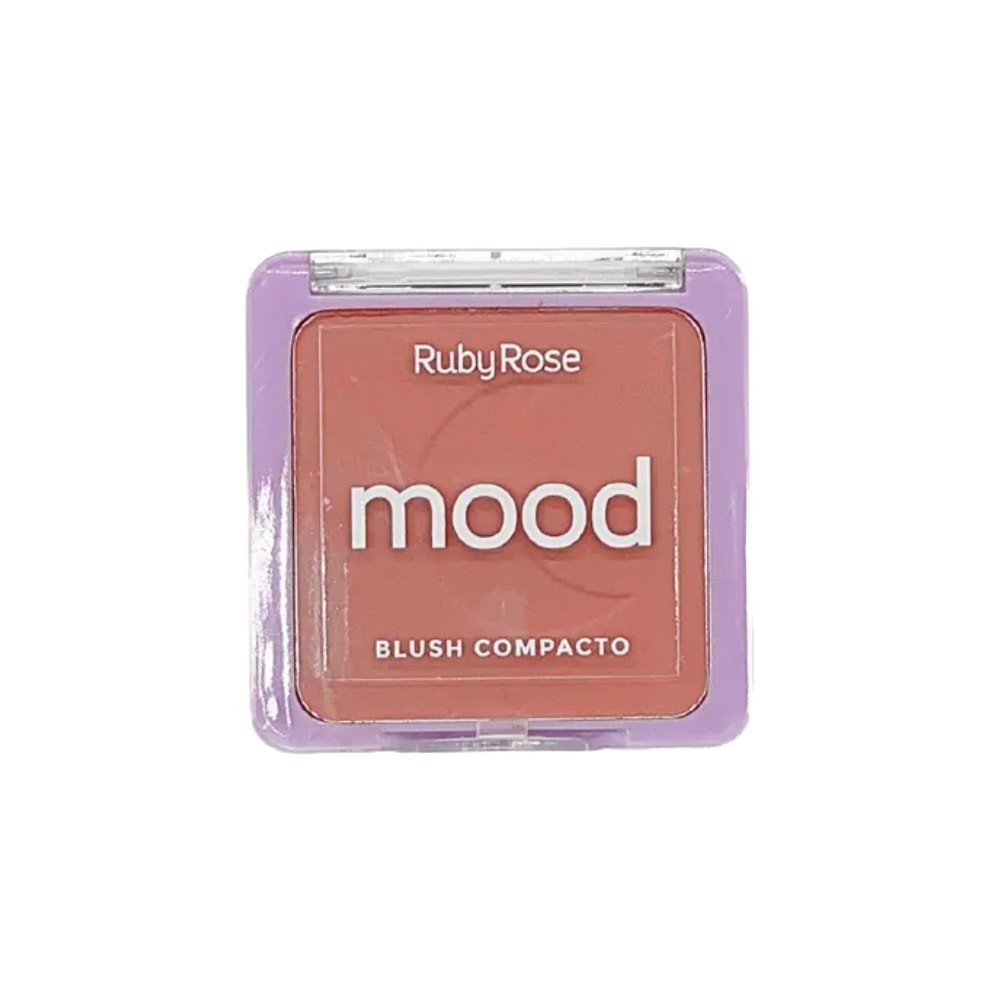 Blush Compacto Ruby Rose Mood MB60 - Beauty