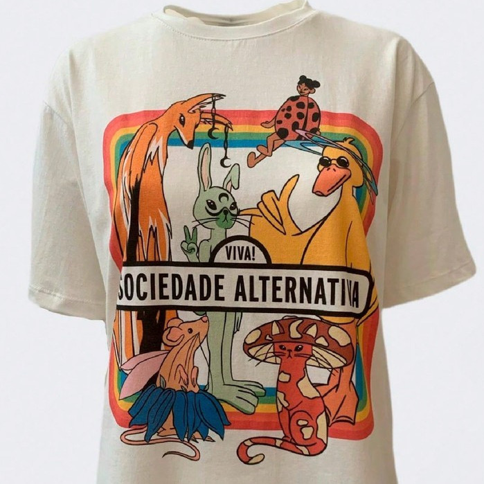Camiseta Feminina Oversized e Estilosa para o Dia a Dia Camiseta t shirt feminina camiseta academia camiseta branca