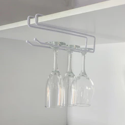 Suporte Multiuso Suspenso Branco Bel