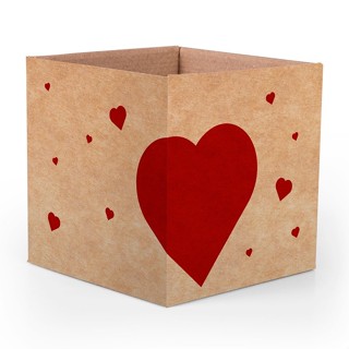 Kit 5 Cachepot Papel Quadrado Diversas Cores e Estampas, Pote 15, Floral Atlanta. em Oferta na Shopee