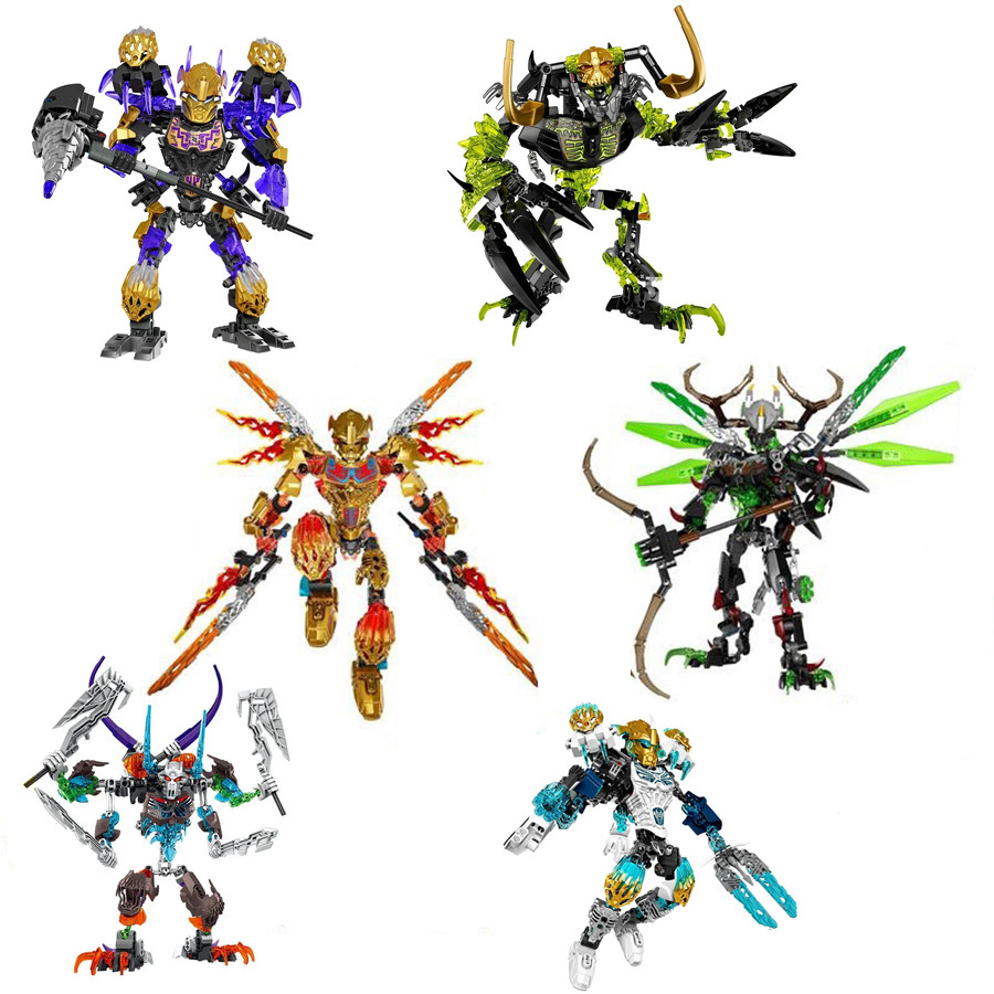 Blocos De Construção Do Fabricante De Máscaras 2025-Combinação Monster Warrior | Brinquedos De Tijolos De Ação Para Meni