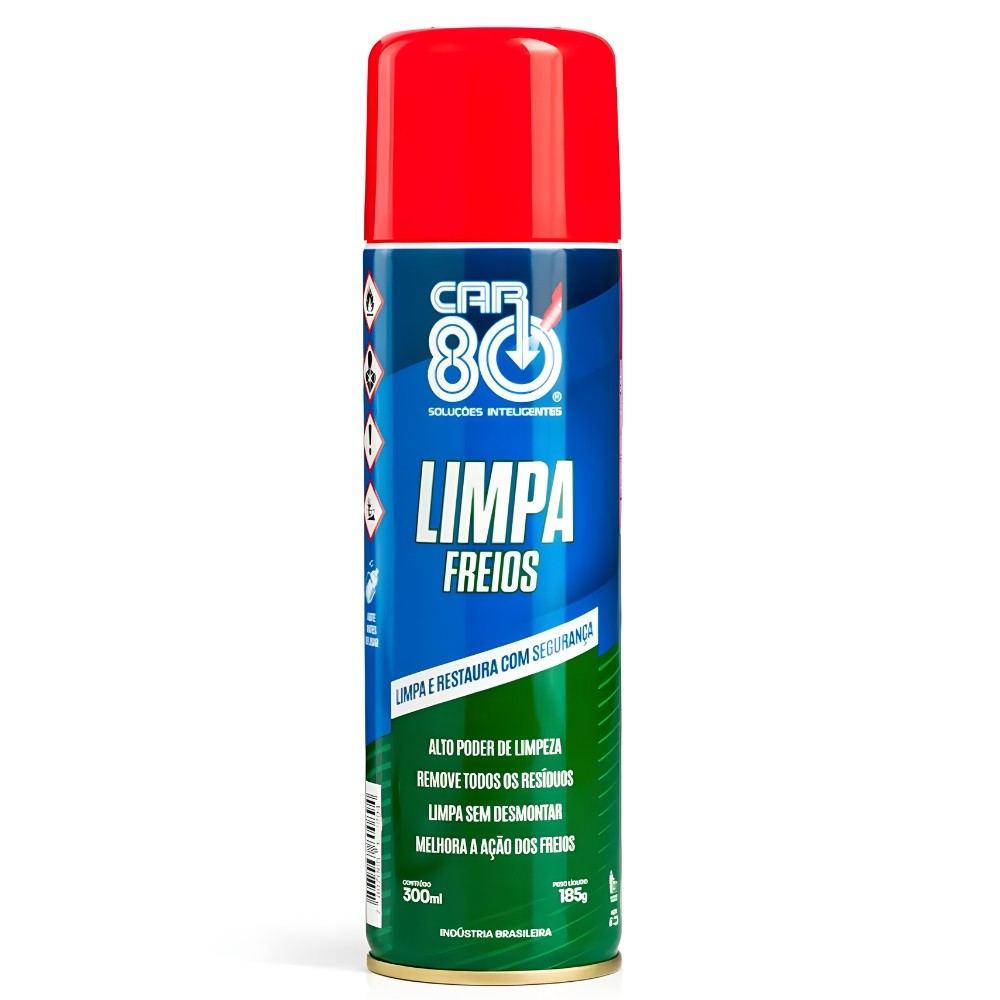 Limpa Freios Spray Limpa E Restaura Com Segurança 300ml em Oferta na Shopee