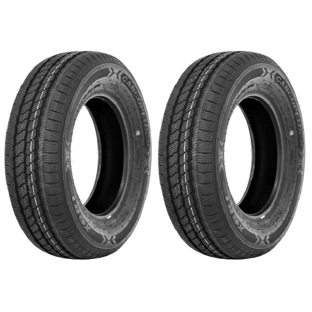 Kit 2 Pneus 205/70R15 C 8 Lonas 106/104R Cargoplus 2 Xbri em Oferta na Shopee