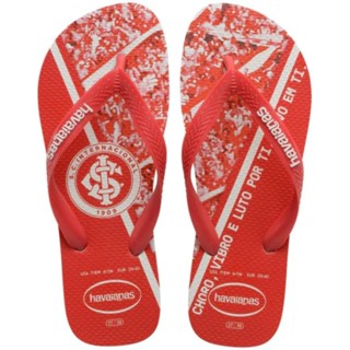 Chinelo Havaianas Top Times Internacional Masculina - Vermelho em Oferta na Shopee