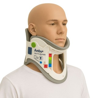 Colar Cervical Regulável Adulto 4 Posições – Resgate SP