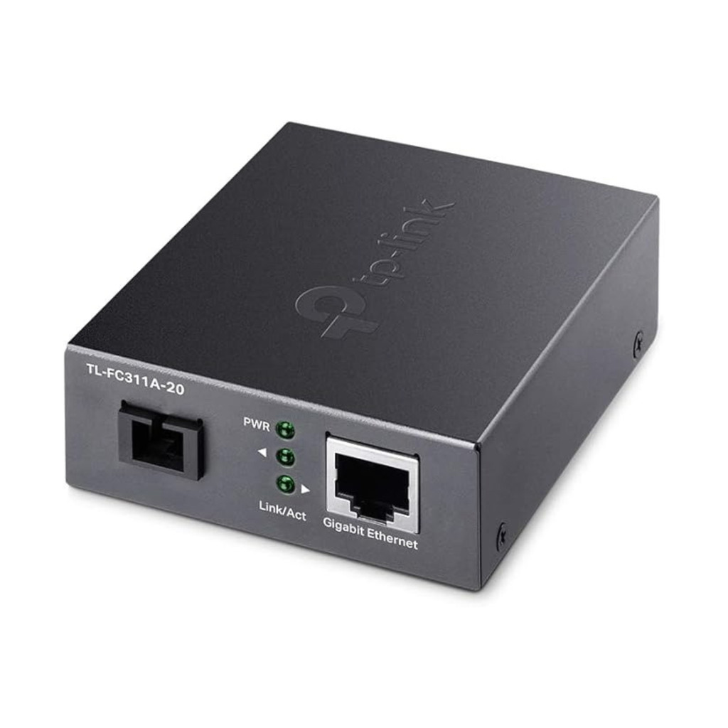 Kit Conversor de Midia Lado A e Lado B TP-Link TL-FC111B-20 + Tp-link TL-FC111A-20 WDM 10/100MBPS