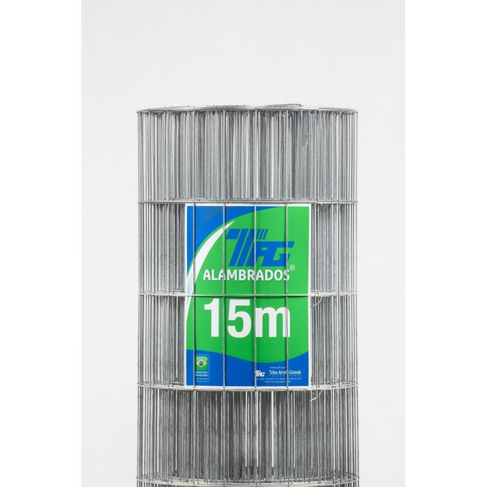 TELA SOLDADA TAG MALHA 5x15cm FIO 2,30mm RL 15X2,0m em Oferta na Shopee