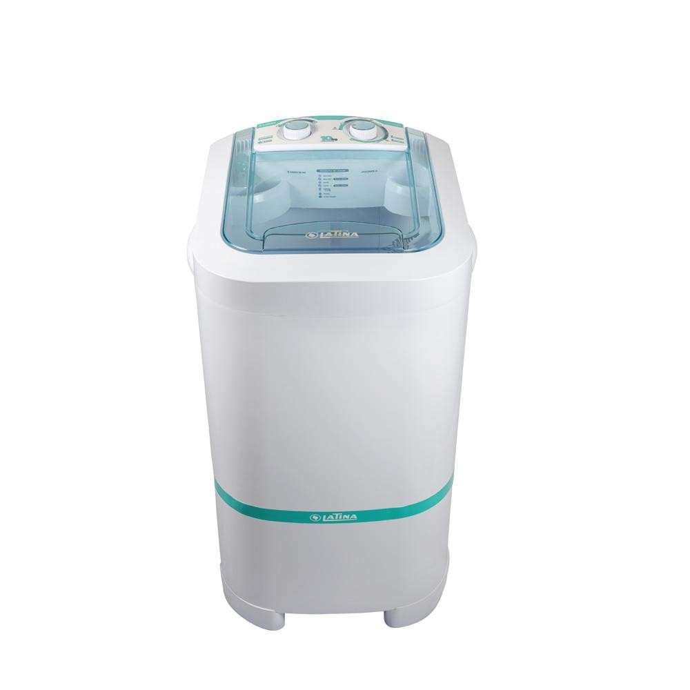Tanquinho de Lavar Roupa 10kg Latina LA553 Semiautomática com 7 Programas de Lavagem Branco 127V em Oferta na Shopee