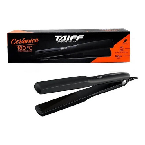 Chapinha Taiff Clássica Cerâmica Preta Bivolt 110v/220v