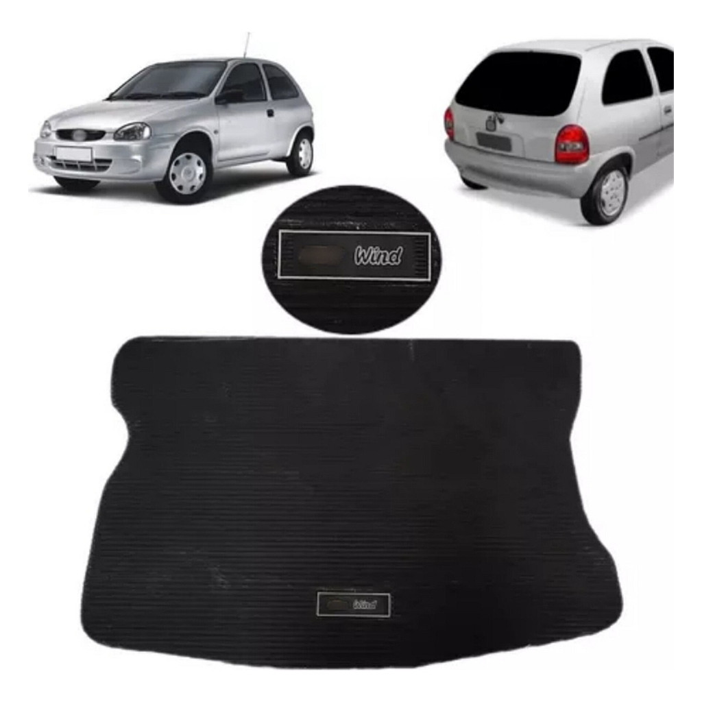 Tapete flexível Porta Malas Corsa Wind 1994 95 ... 02 2002 PVC