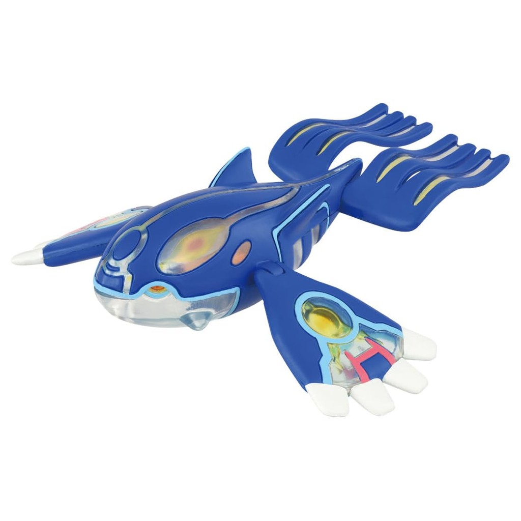 Figura Japonesa Pokémon Moncolle Primal Kyogre 15cm-Brinquedo Colecionável Para Crianças E Fãs Direto Do Japão