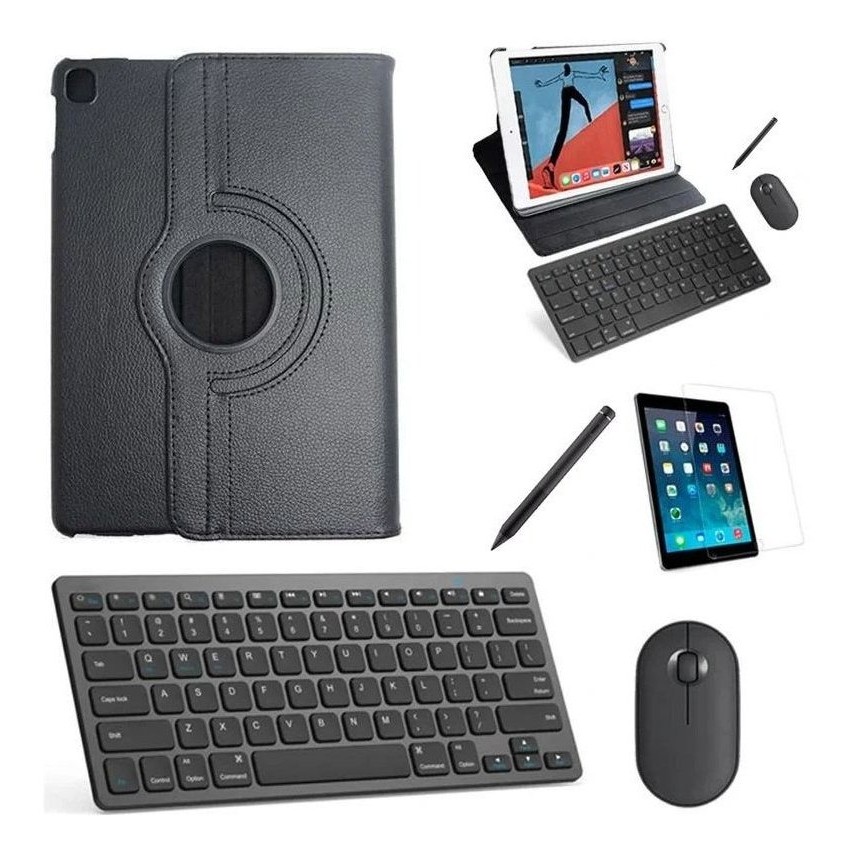 Capa 360 Pt Tecl, Mou, Pel, Stylus Para iPad Air 5 10,9 2022