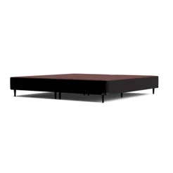 Base Sommier Camurça Preto Queen (158x198x23) - Ortobom