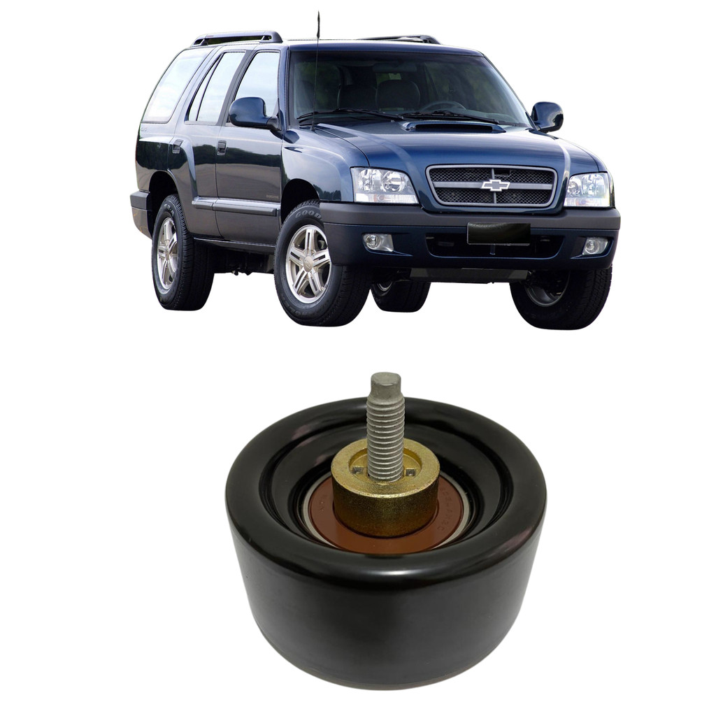 Polia Lisa Guia Tensor Correia Alternador S10 Blazer Diesel