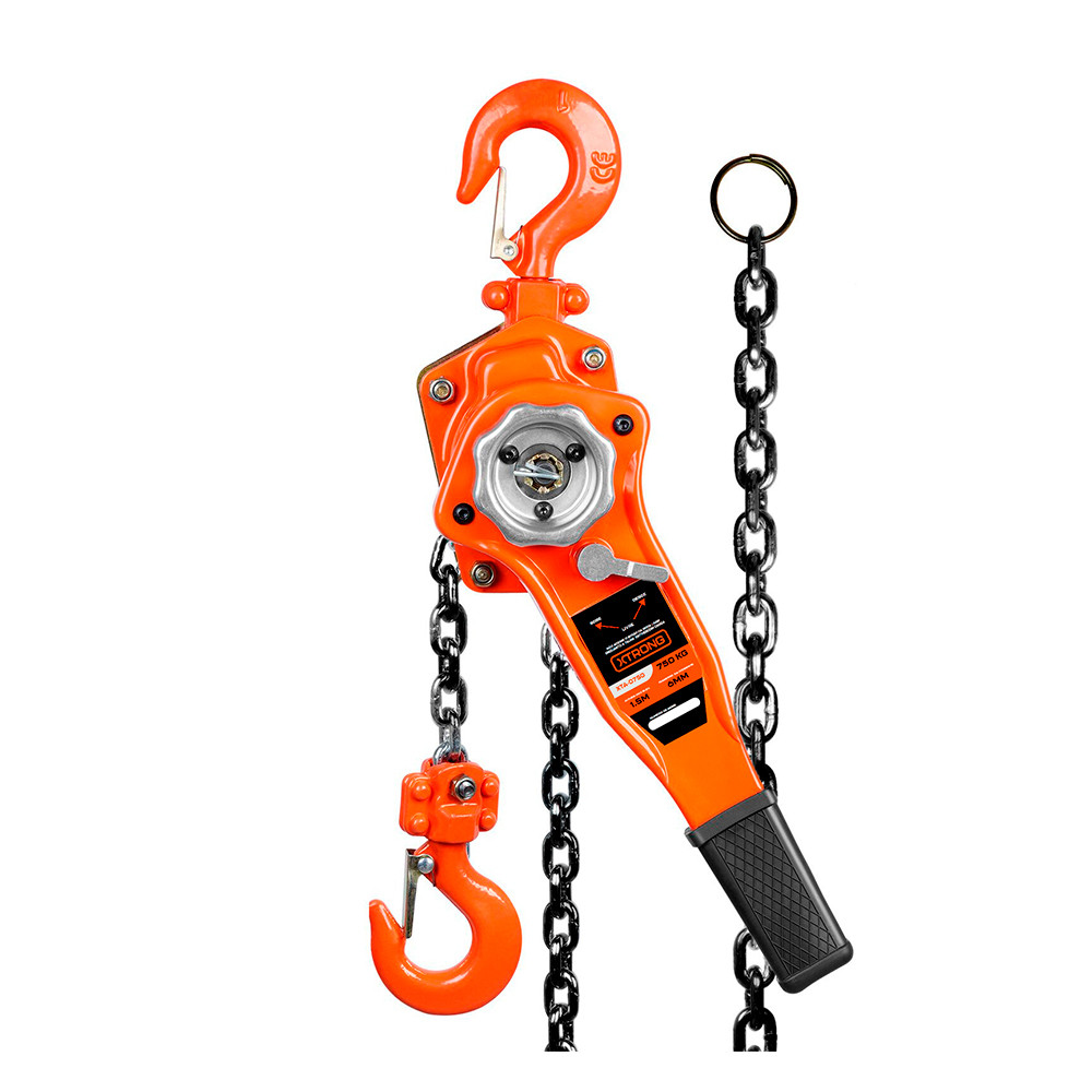 Talha Manual de Alavanca 750KG x 1.5 Metro Xtrong XTA-0750 em Oferta na Shopee