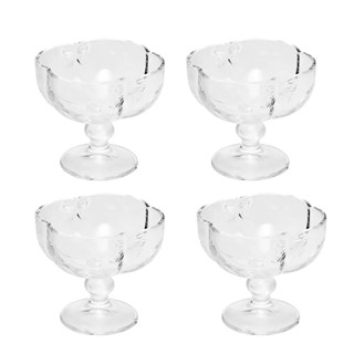 Conjunto Taças Sobremesa Vidro 4 Peças 200ml Butterfly Decoração Cozinha Wolff em Oferta na Shopee