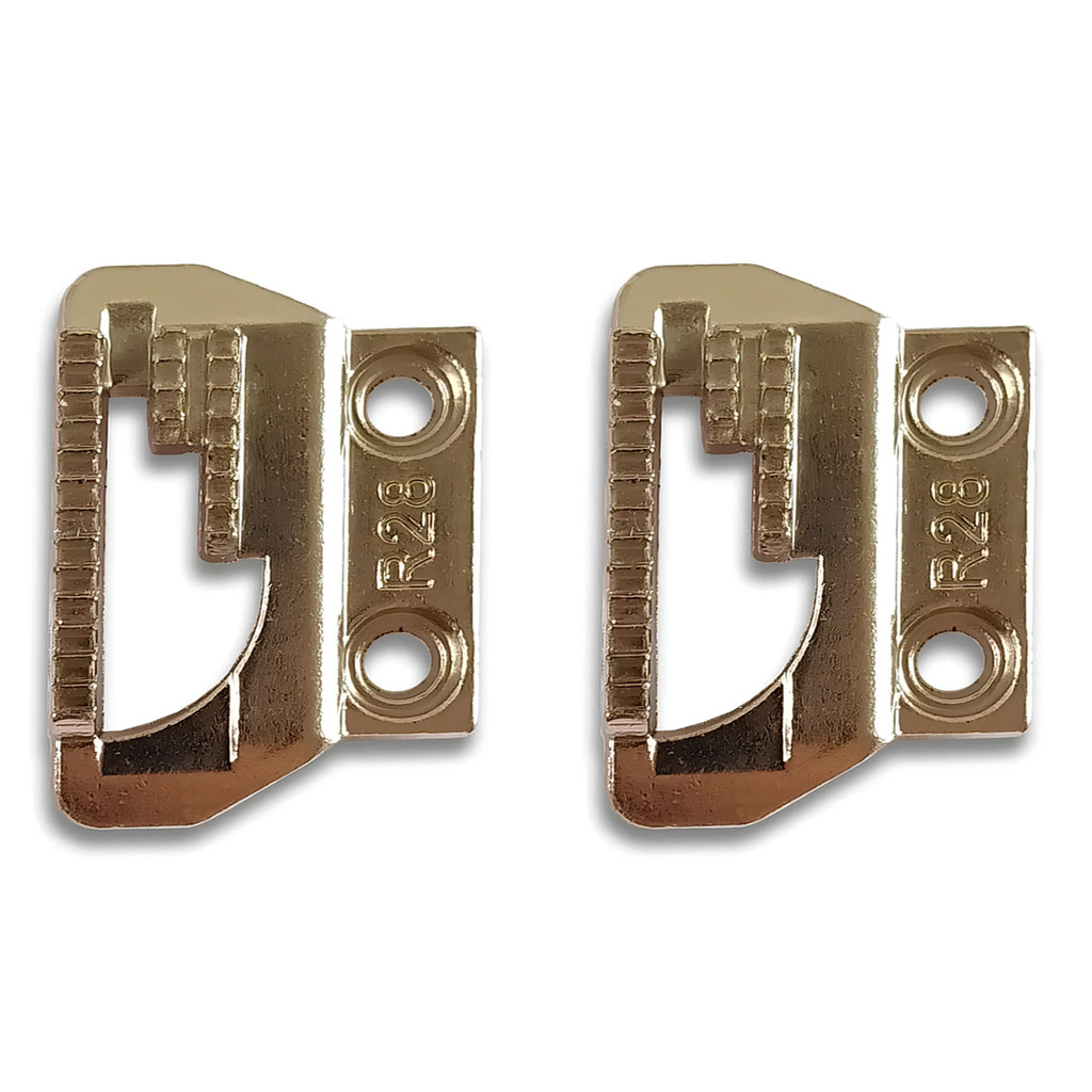 2 Dente Serrilha Para Máquina de Costura Singer Elgin Vigorelli Pretinha 15C