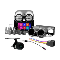 Kit Multimidia 7 Pol Grand Siena 2012 13 14 A 18 19 2020 Android Auto Carplay Qa+ 2 Din Black Piano Duto Ar Espelhamento