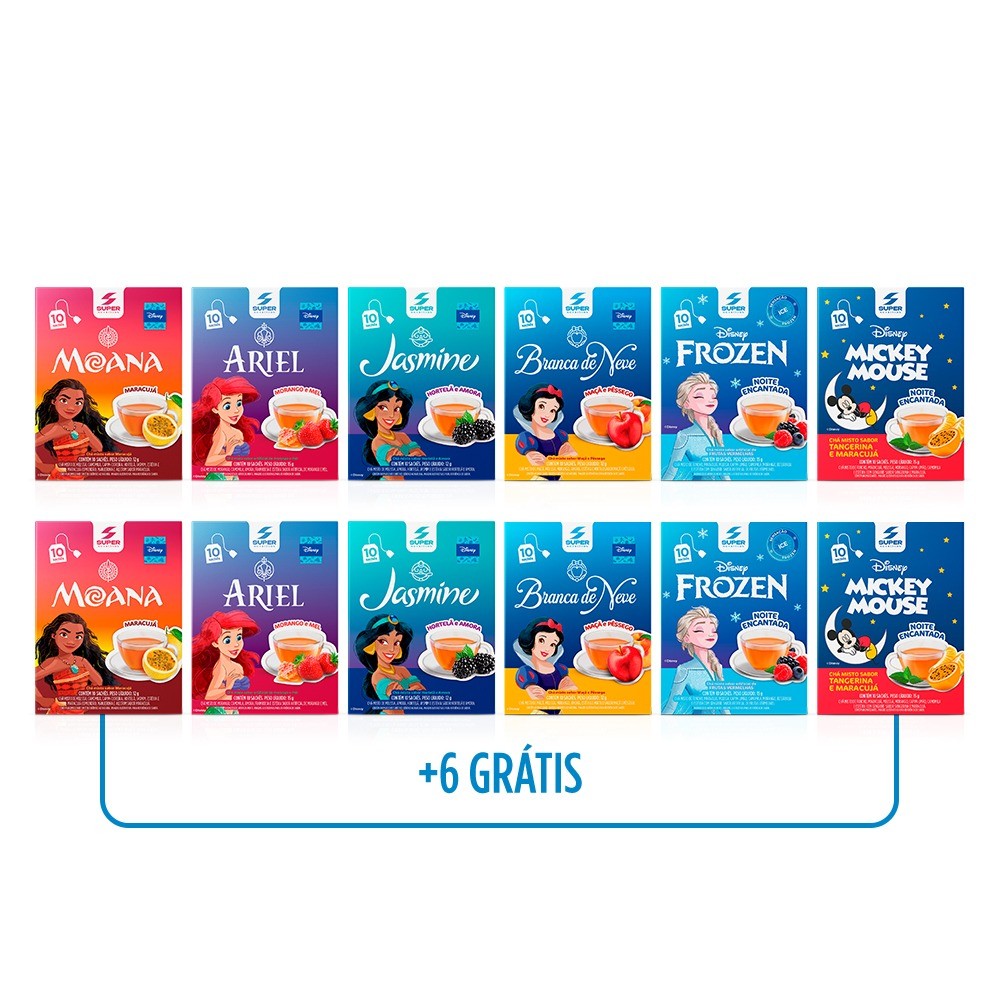 Compre 6 Leve 6 Desinchá Disney (10 sachês) - Food & Beverages