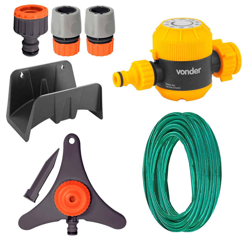 KIT IRRIGACAO SUPERIOR COM TIMER E ACESSÓRIOS COMPLETO