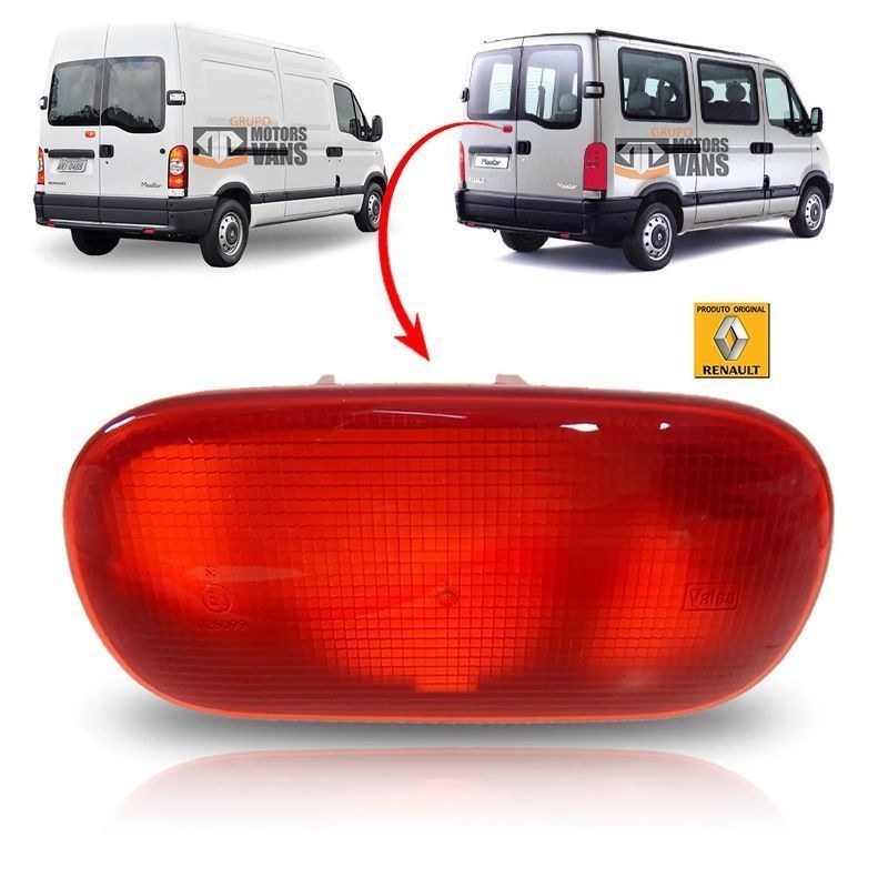 LANTERNA TRASEIRA BREAK LIGHT MASTER 2002 A 2013 MEIO PORTA ORIGINAL - 7700352940