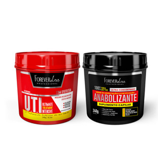 Kit Máscara Uti E Anabolizante Forever Liss em Oferta na Shopee