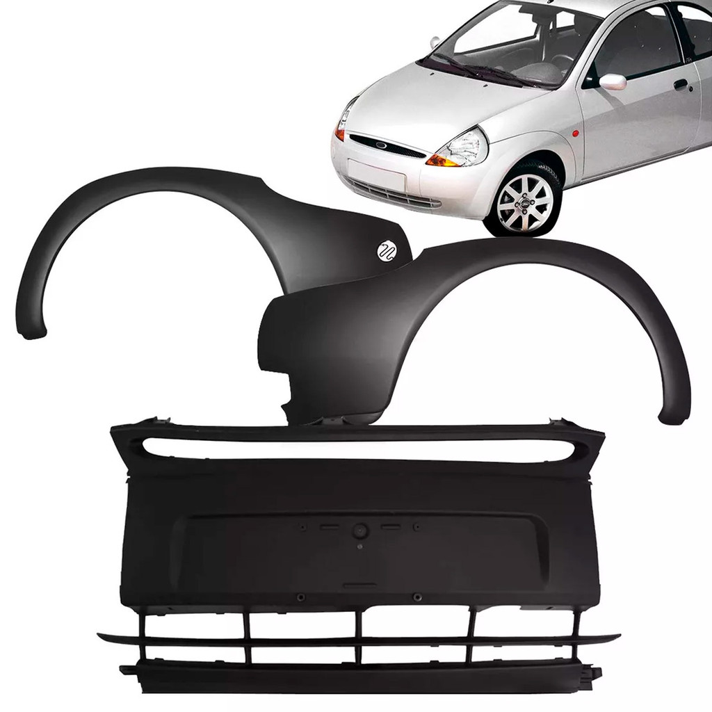 Kit Parachoque Dianteiro Ka 1997 1998 1999 2001 Completo em Oferta na Shopee