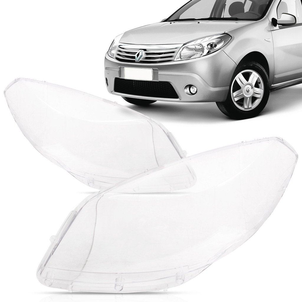 Lente Farol Sandero 2008 2009 2010 2011 em Oferta na Shopee