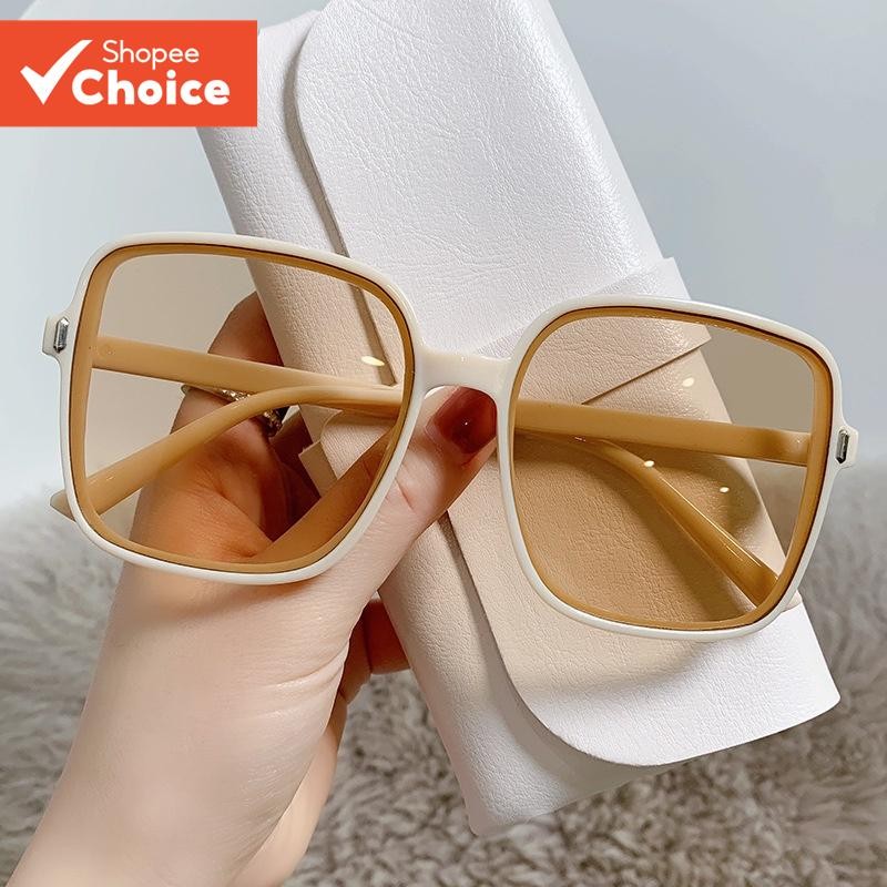 Óculos De Sol Para Mulheres/Coreanos Moldura De Senhoras Big Sun Glasses