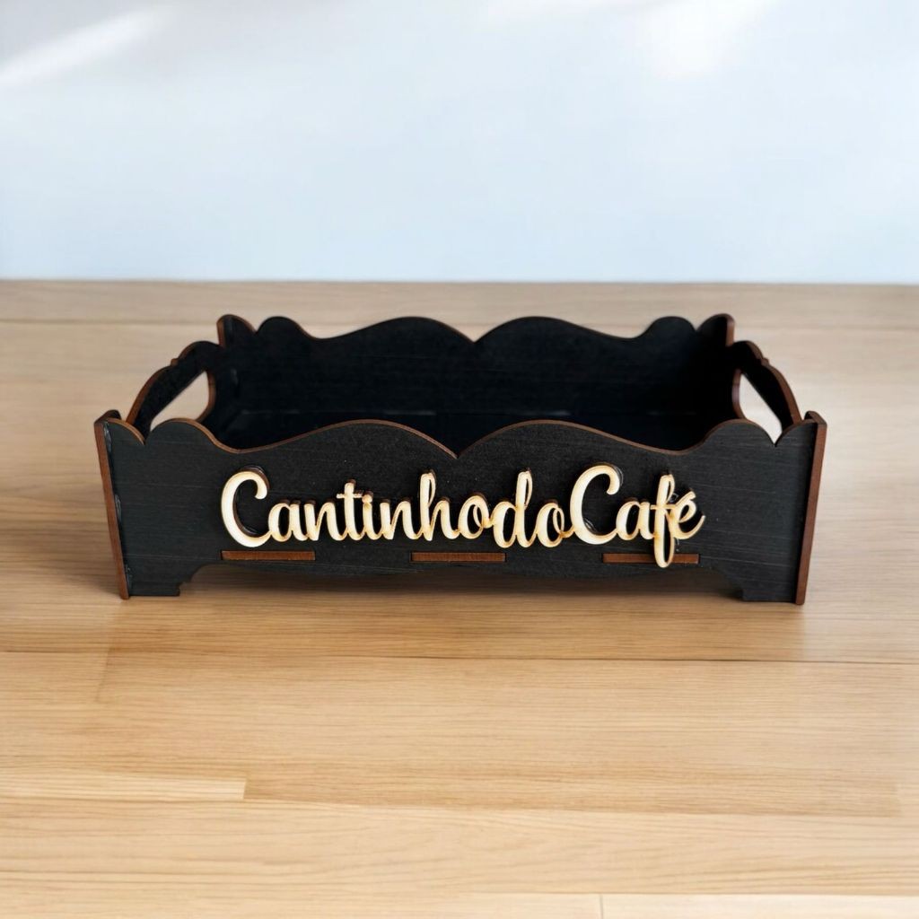 Bandeja Decorativa Para Café da Manhã Bancada Cantinho do Café em Oferta na Shopee