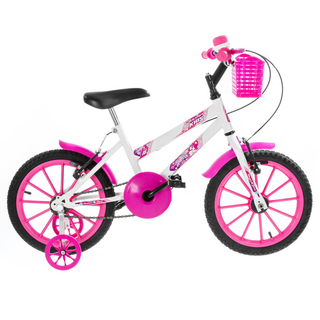Bicicleta Aro 16 Ultra Bikes Kids Feminina