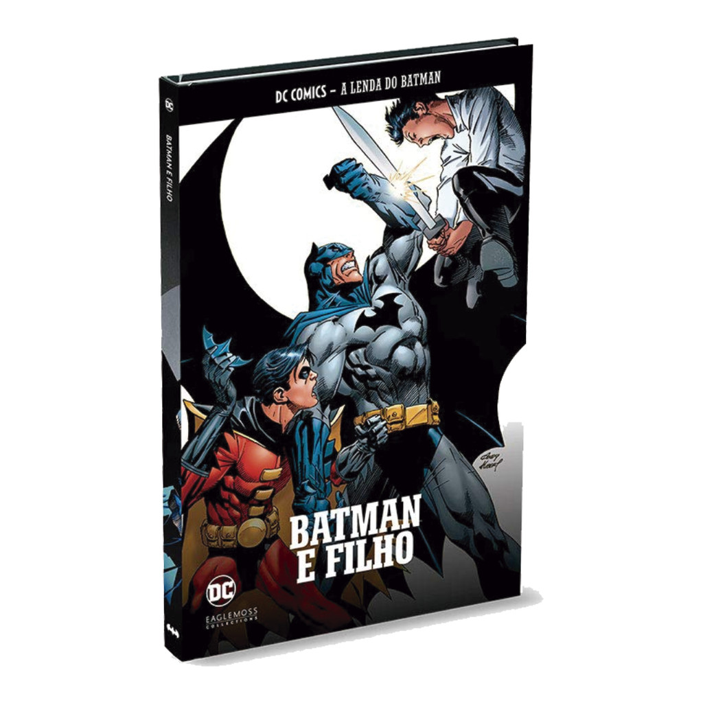 HQ A Lenda do Batman - Batman e Filho - Edição 01 - Eaglemoss