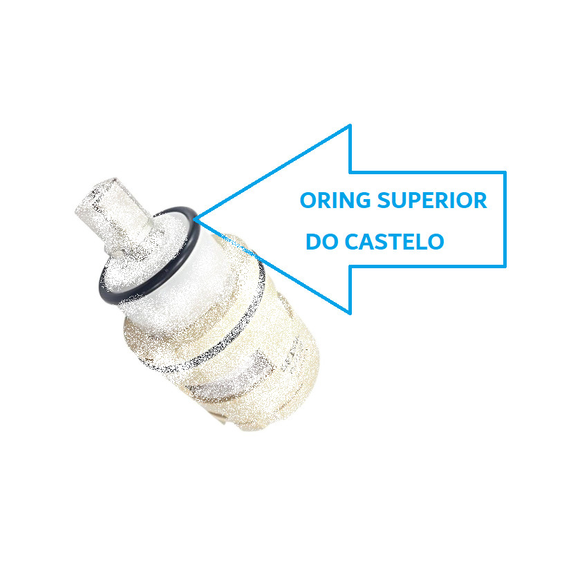 ORING DO CASTELO DO  Reparo Monocomando bx pressão docol Hidrolow IMPORTADO 45m - A7198