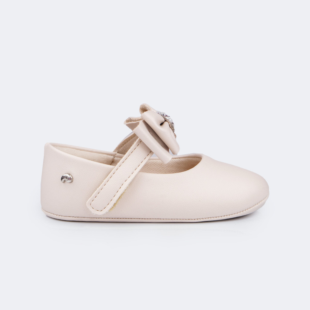 Sapato de Bebê Nina Laço Rosa - Vem Com Faixa de Cabelo! Pampili em Oferta na Shopee