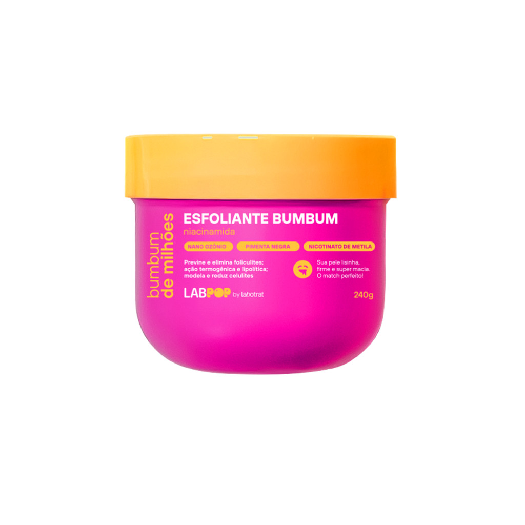 Esfoliante Labotrat Bumbum De Milhões 240g em Oferta na Shopee