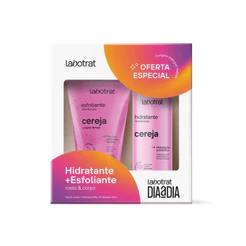 Kit Labotrat Cereja Esfoliante 150g + Hidratante 190g