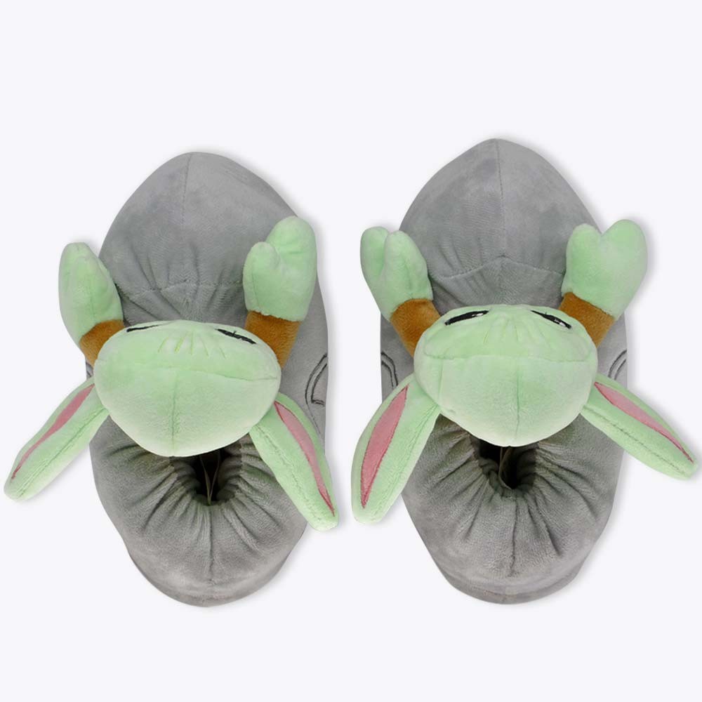 Detalhes do Pantufa 3D Baby Yoda -  The Mandalorian