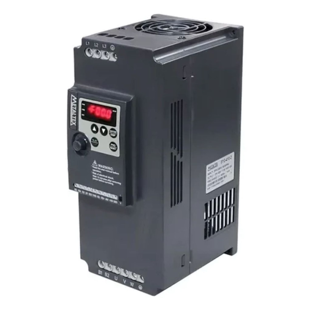 Inversor De Frequência IF10-410 380V 7,5kW 10,0cv 17,5A - Alimentação Trifásica - Metaltex